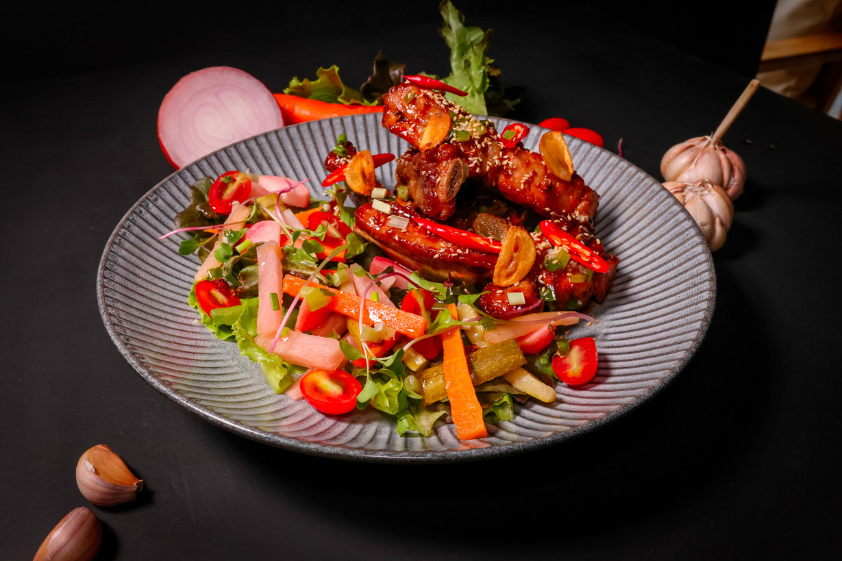 Sticky Asian Pork Ribs