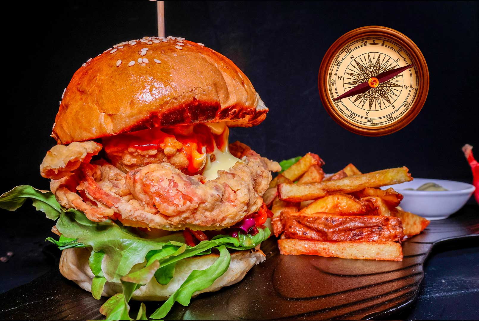 Soft Shell Crab Burger